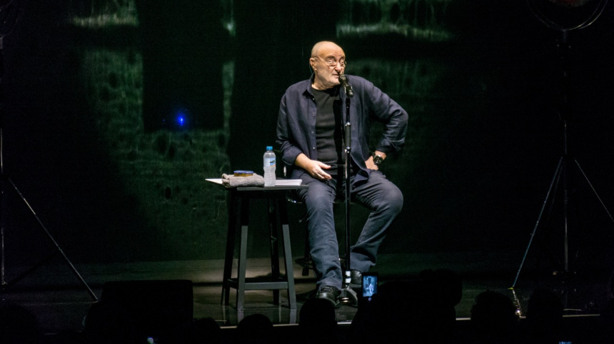 Phil Collins en el Royal Albert Hall en 2017