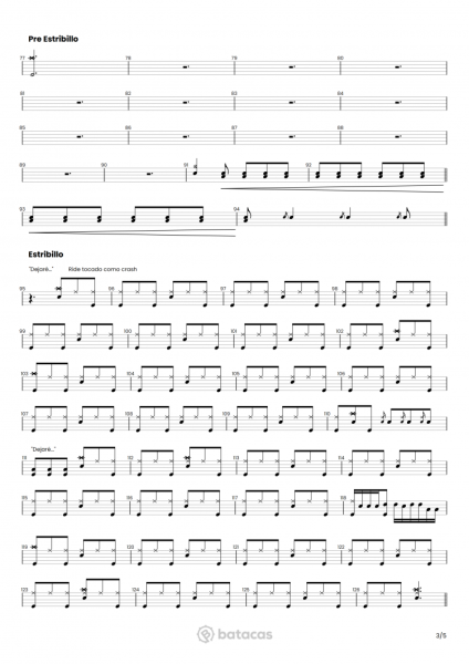 Cómo tocar Autoterapia de Izal en batería