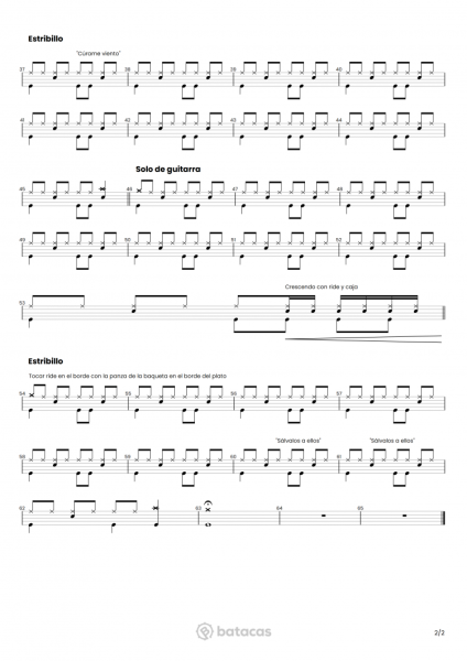 Cómo tocar Sargento de Hierro de Morgan en batería