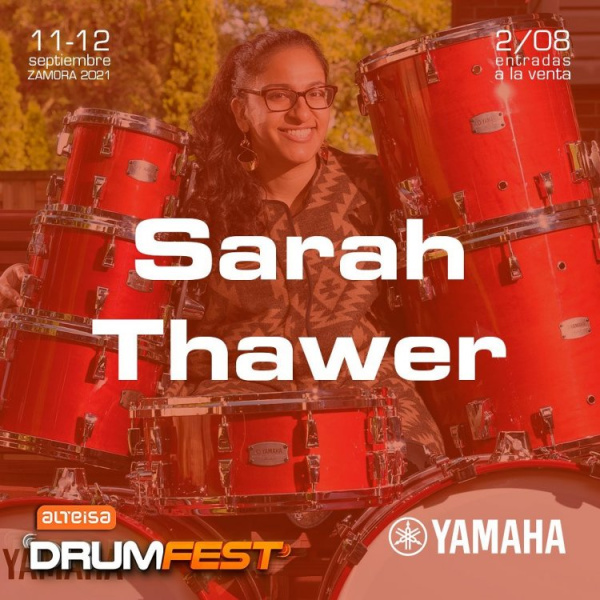 Sarah Thawer y Fotis Yiannopoulos completan el cartel de Alteisa DrumFest 2021