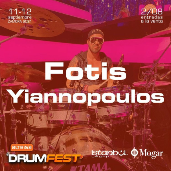 Sarah Thawer y Fotis Yiannopoulos completan el cartel de Alteisa DrumFest 2021