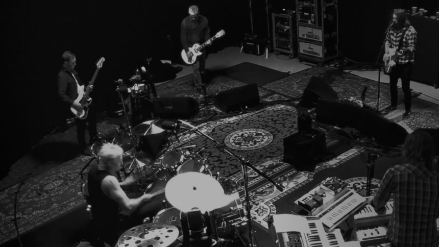 Foo Fighters con Josh Freese en Studio 606