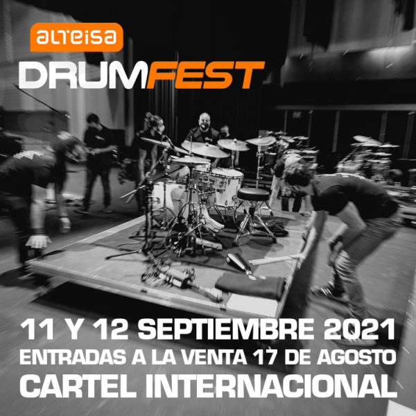 Alteisa Drumfest 2021: cartel internacional el 11 y 12 de septiembre en Zamora