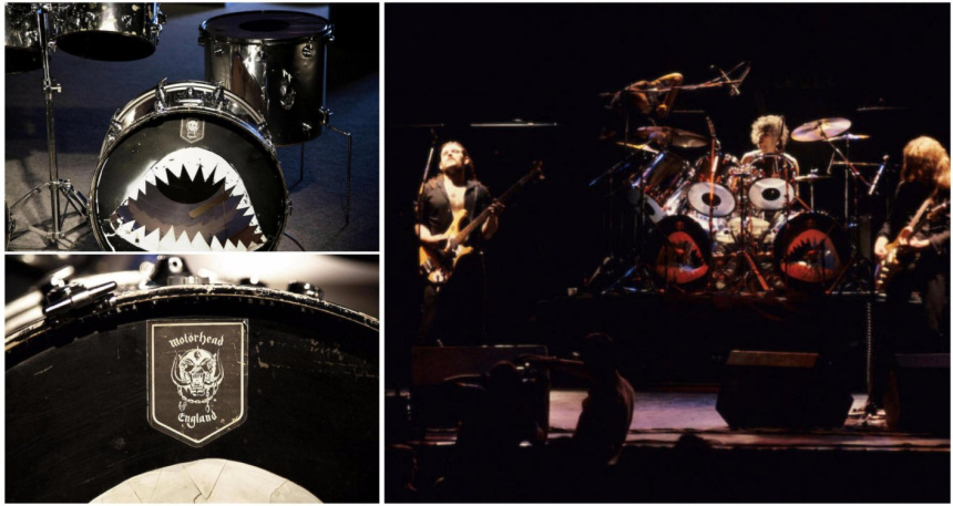 La batería de Phil “Philthy Animal” Taylor a subasta