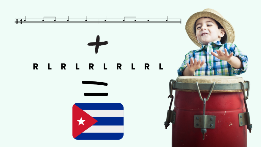 Cómo tocar 2 claves simultáneamente en batería