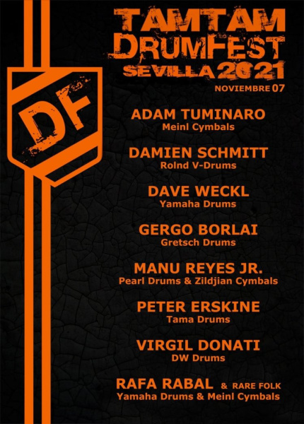 TamTam DrumFest 2021: cartel completo