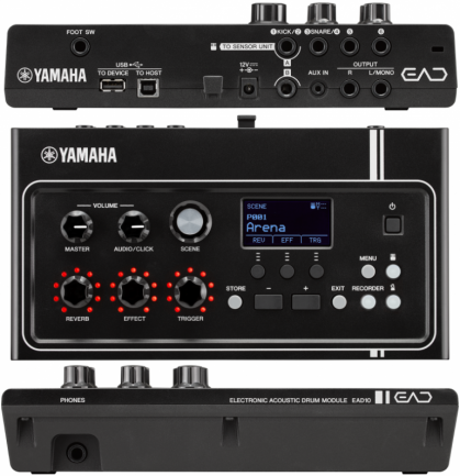 Yamaha EAD-10, sonidos de batería híbrida con un solo micro
