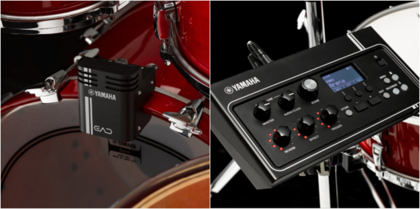 Yamaha EAD-10, sonidos de batería híbrida con un solo micro