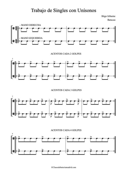 Unísonos: golpes simples perfectos con Íñigo Iribarne | El Bataconcepto