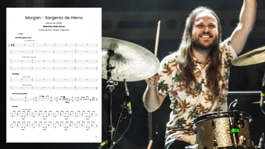 Cómo tocar Sargento de Hierro de Morgan en batería
