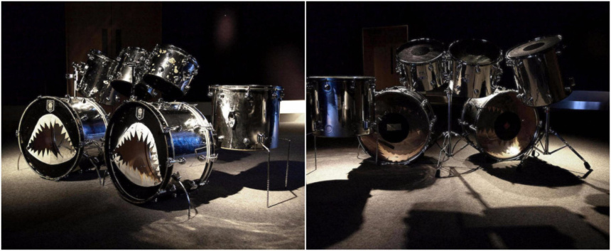 La batería de Phil “Philthy Animal” Taylor a subasta