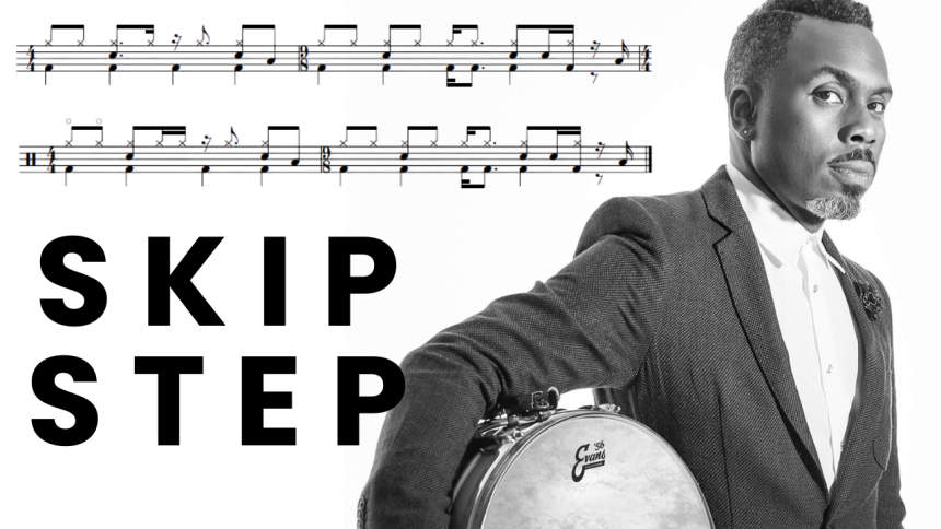 Cómo tocar Skip Step de Nate Smith en batería