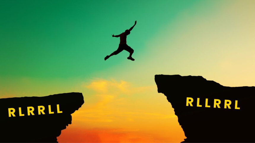 Transiciones entre stickings