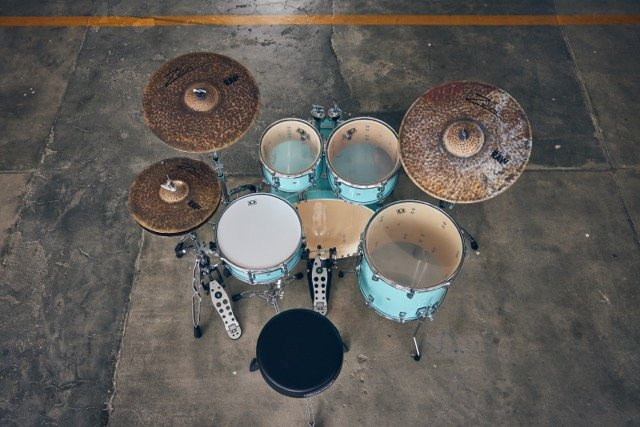 Drumcraft Series 3 Turquoise Sparkle
