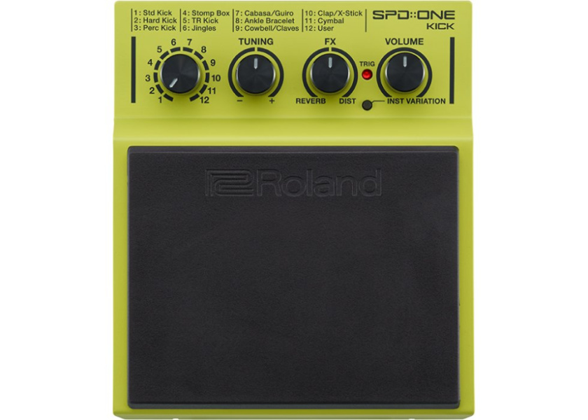 SPD::One Electro, Kick, Percussion y Wav Pad, los nuevos pads de percusión de Roland