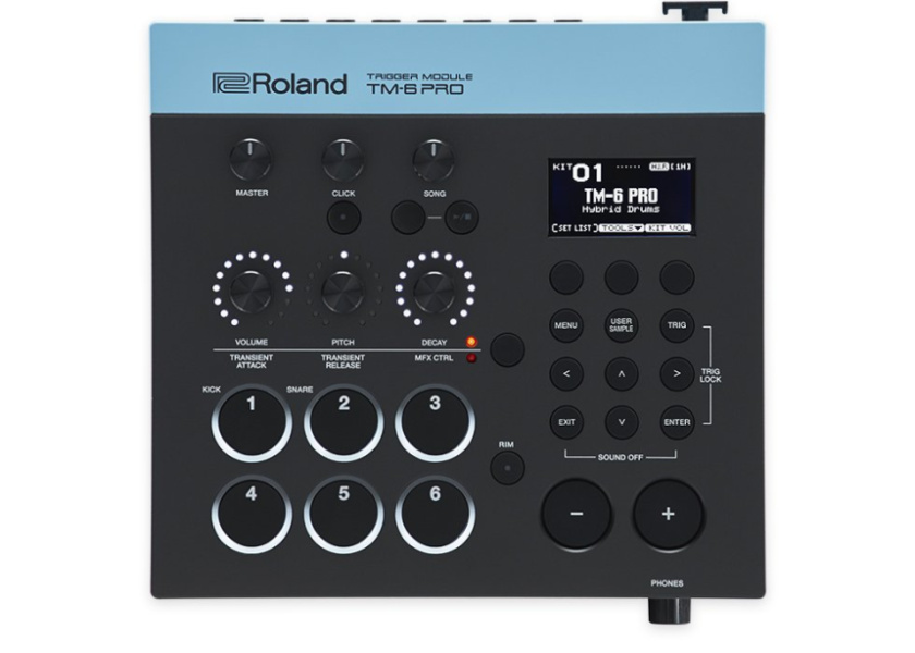 TM-6, el nuevo módulo de batería electrónica de Roland