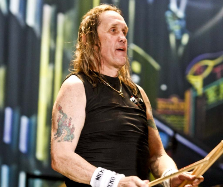 Nicko MacBrain en 2008