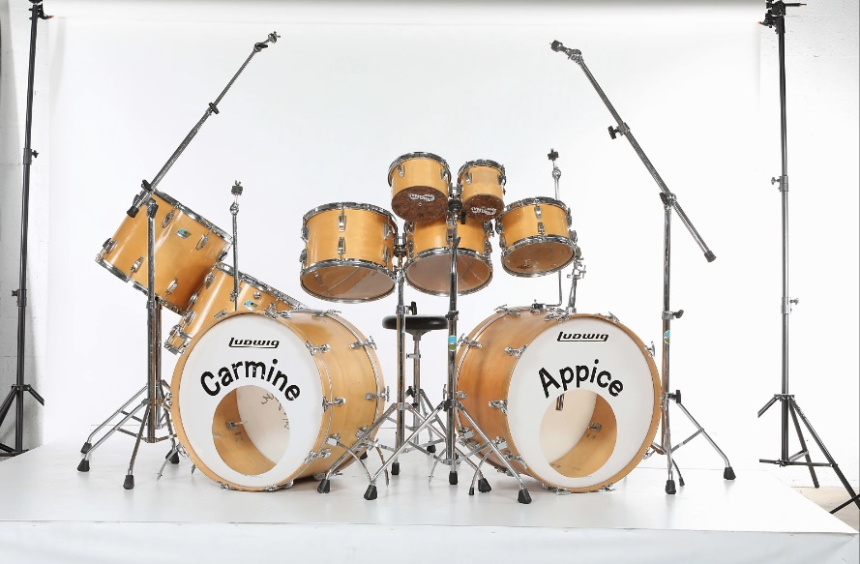 El kit original Ludwig de Realistic Rock
