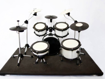 Mini3ddrum, una batería electrónica miniatura impresa en 3D