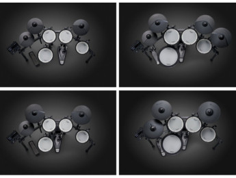 Roland presenta 4 nuevos kits de V-Drums con el módulo TD-07