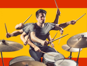 Sí, también hay grandes solos de bateristas españoles