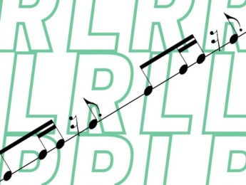 Las melodías de los paradiddles