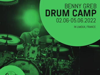 Benny Greb All Around Drum Camp: del 2 al 5 de Junio en Francia