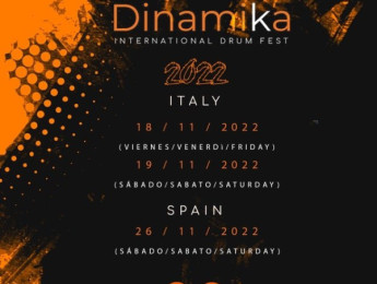Segunda edición de Dinamika Drum Fest el 26 de Noviembre en Madrid