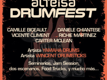 Descubre a los artistas de Alteisa DrumFest 2022: Carter McLean, Camille Bigeault, Vicente Climent y más