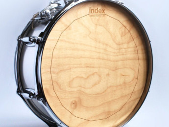 Forest King de Index Drums: parches de madera para batería