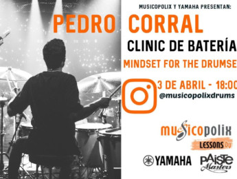 Pedro Corral otorgará un clinic gratuito el 3 de abril en la tienda Musicopolix de Madrid