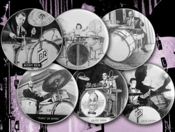 Drum Legends Drum Heads: arte en parches de batería