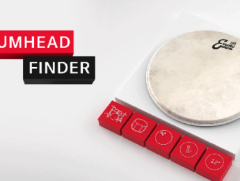 Evans Drumhead Finder te ayuda a elegir el parche perfecto