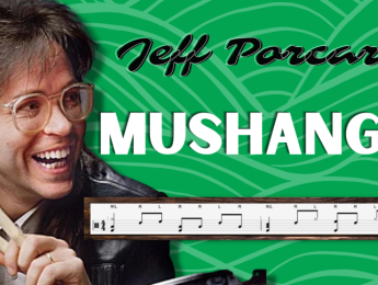 Jeff Porcaro Grooves: cómo tocar Mushanga de Toto en batería paso a paso