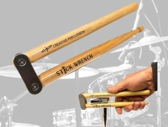 Creative Percussion Stick Wrench: una "llave" para aflojar palometas de soportes de batería