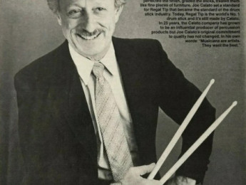 Fallece Joe Calato, inventor de las baquetas de punta de nailon, a los 102 años