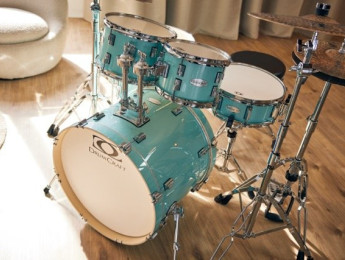 Turquoise Sparkle: nuevo acabado para las Drumcraft Series 3