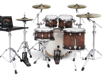 DW Drums presenta DWe, la primera batería convertible acústica-electrónica inalámbrica del mundo