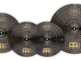 Meinl HCS Dark: la gama de platos asequibles, ahora oscura y de sustain corto