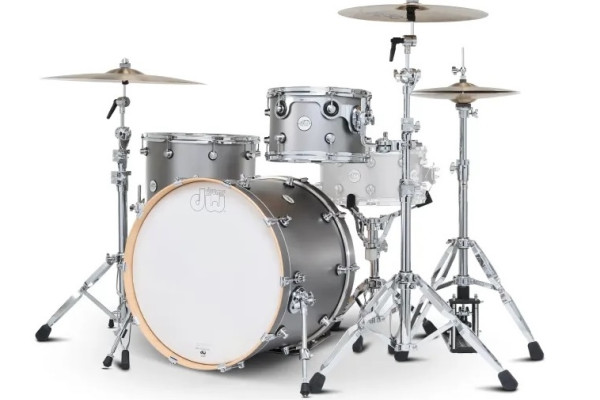 DW Drums presenta dos ediciones limitadas: Design Series en Titanium y Performance Series en Broken Glass
